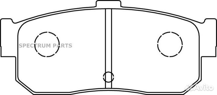 Тормозные колодки FBL AFP FBL AFP404