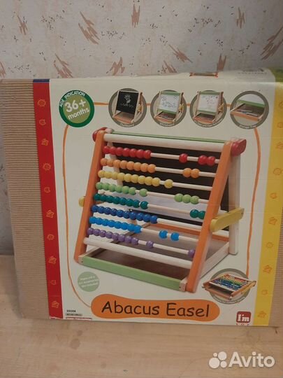 I am toy доска и счеты. Развивающий набор