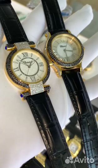 Женские часы chopard с бриллиантами