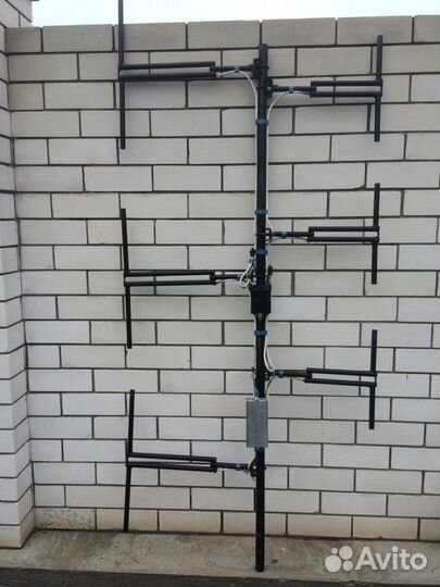 Антенна дуплексная, диапазон 240-400 мгц