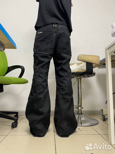 Джинсы Клеш Rick owens type