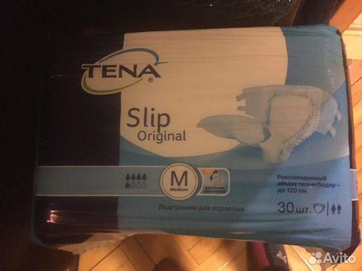 Памперсы для взрослых seni/tena medium