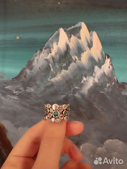 Кольцо Den'o серебро Израиль