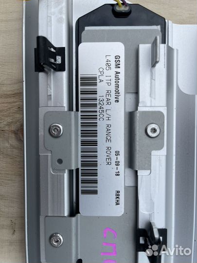 Накладка порога зад. лев. Land Rover Sport 2 рест