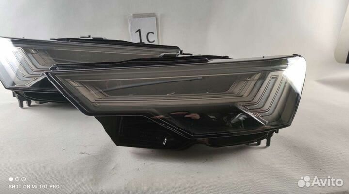 Audi A6 C8 4k фары матричные full led matrix