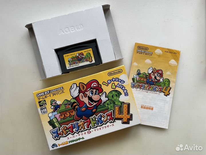 Nintendo Game Boy Super Mario Land картриджи