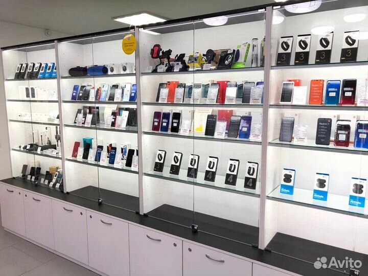 Витрины для телефонов и аксессуаров
