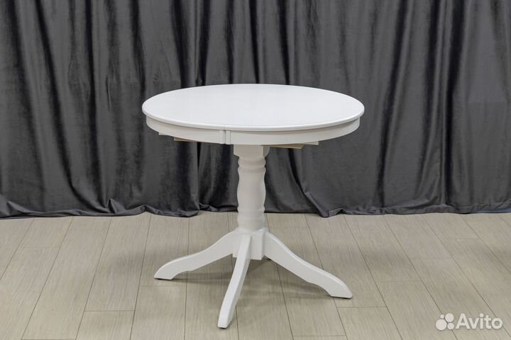 Стол обеденный круглый раздвижной