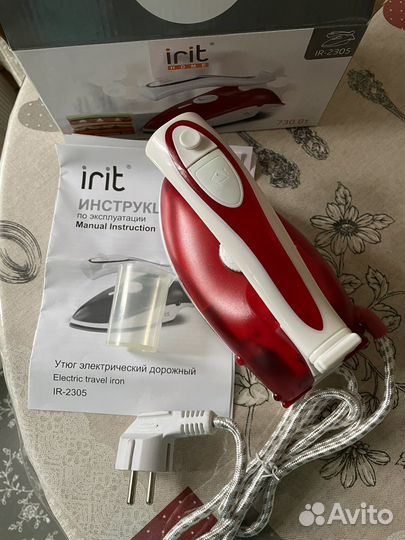 Утюг дорожный irit