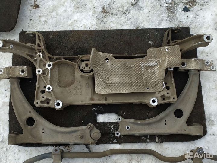 Передняя подвеска volkswagen passat CC