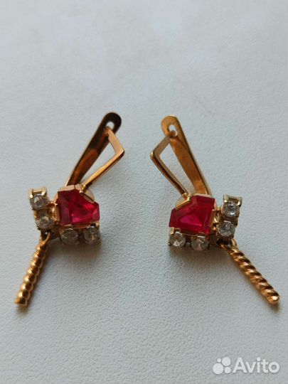 Серьги СССР