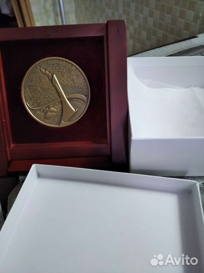 Памятная медаль Олимпиада Сочи2014.Бронза.оригинал