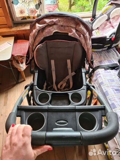 Коляска из Америки Graco 3 в 1, б/у