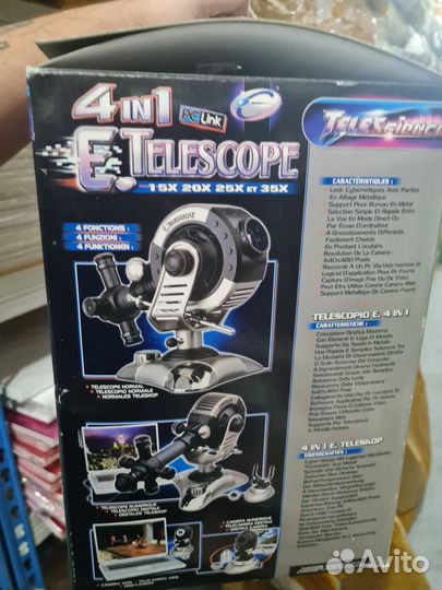 Телескоп 4 в1 с подключения к компьютеру