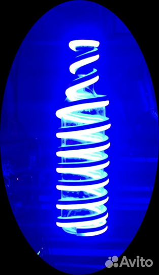 Оригинальный светильник из гибкого неона «Бутылка»