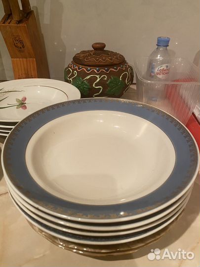 Тарелки разные и посуда новая и б/у