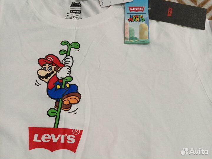 Оригинальная футболка Levis Mario