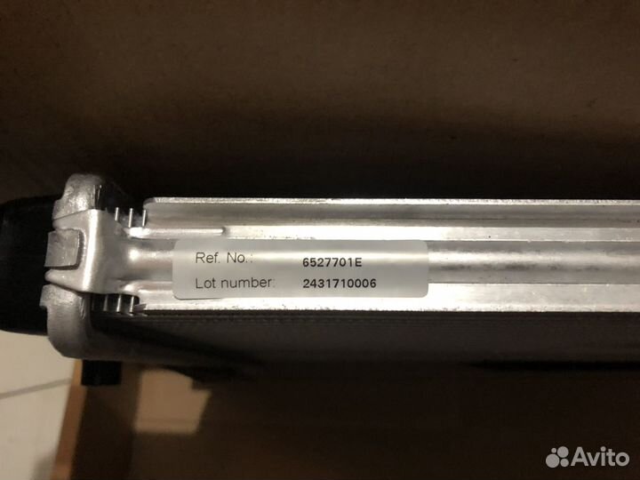 Радиатор охлаждения на volkswagen 2.5