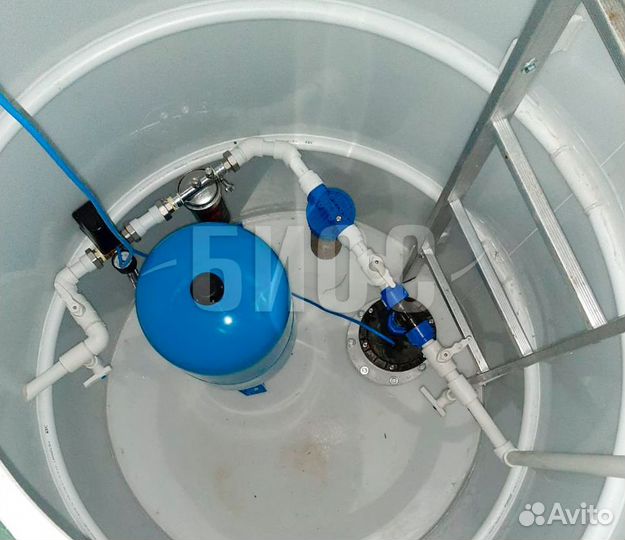 Кессон пластиковый био-С для скважины