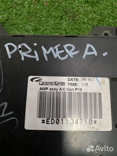 Блок управления климат контролем Nissan primera