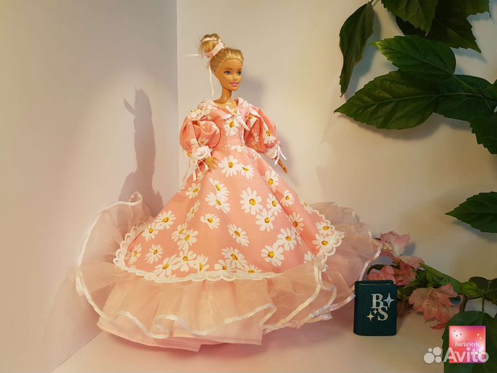 Одежда для кукол барби: эксклюзивное платье