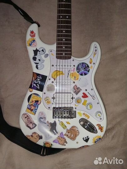 Гитара электрическая Fender squier bullet