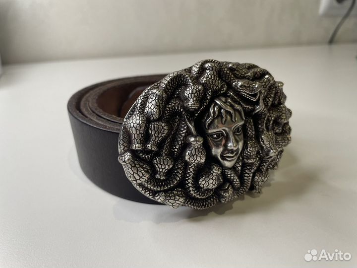 Мужской кожаный ремень