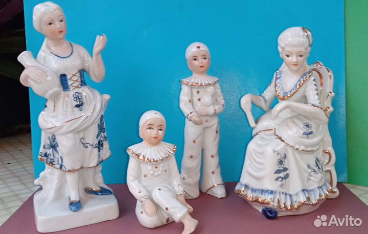 Статуэтка фарфор Италия винтаж Capodimonte