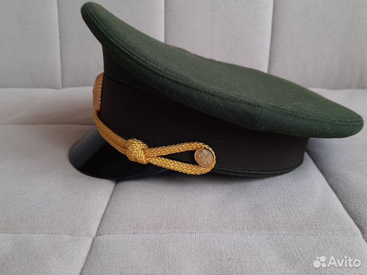 Фуражка офисная зеленая