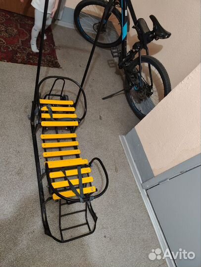 Детские санки для двойни или погодок