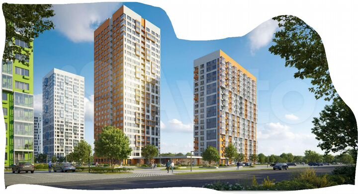 2-к. квартира, 41 м², 13/18 эт.