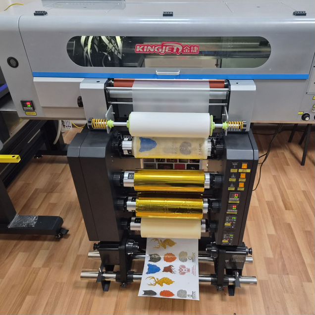DTF UV принтер KingJet 402 Gold