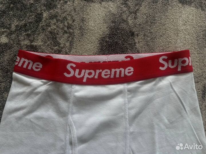 Трусы Supreme boxer briefs hanes