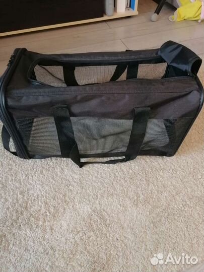 Сумка переноска для средних собак