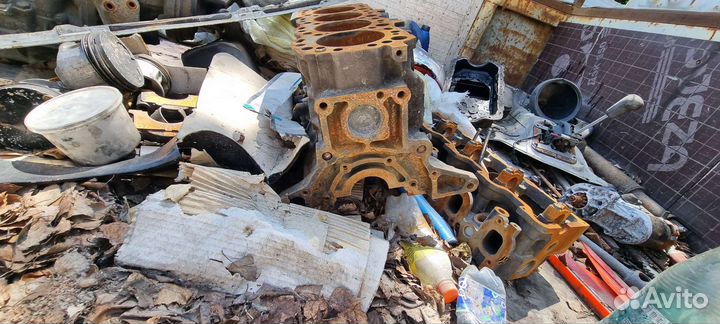 Блок двигателя 5L toyota