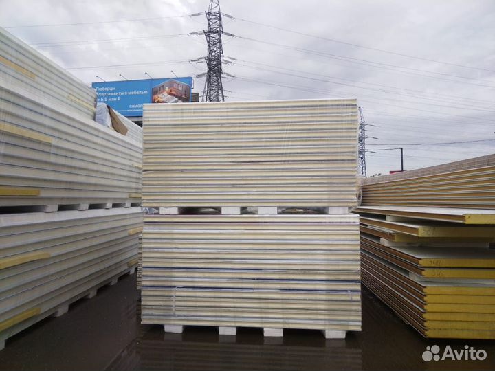 Сэндвич панели ппс