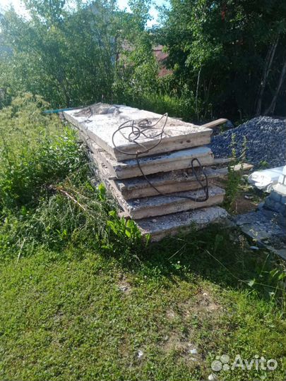 Дорожные плиты 3 1.75 бу