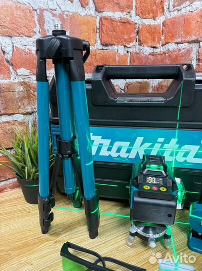 Лазерный уровень Makita 4D 16 линий+штатив