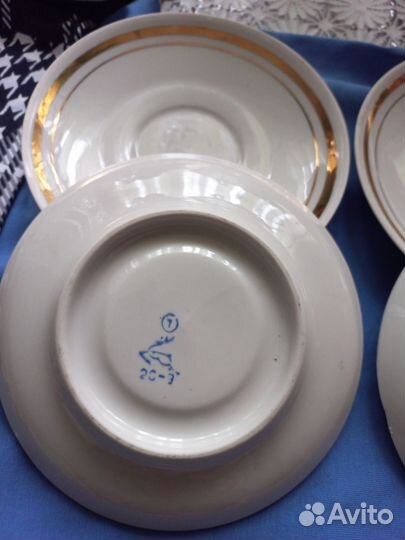 Чайные блюдца вербилки СССР