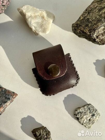 Чехол для airpods кожаный ручной работы