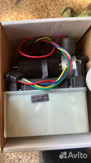 Помпа электрическая SAE J1171 marine. ISO 8846