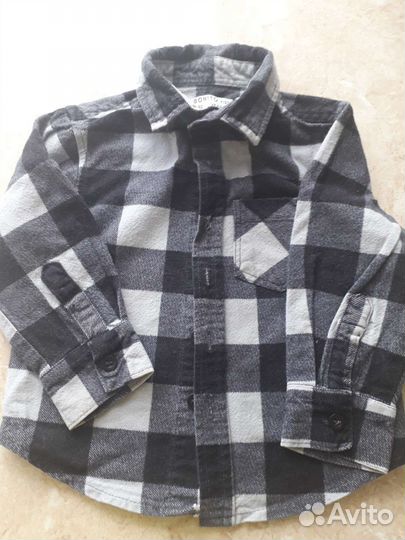 Лонгслив и рубашка