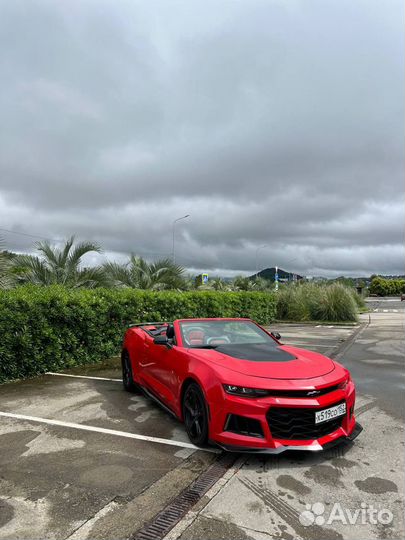 Аренда chevrolet camaro кабриолет