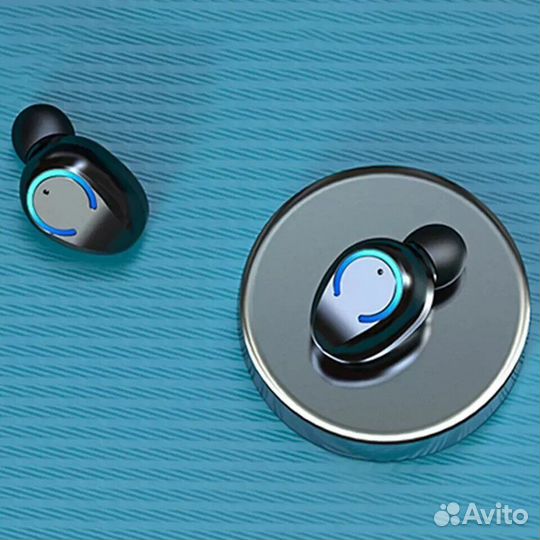 Спортивные, беспроводные наушники TWS F9 Black