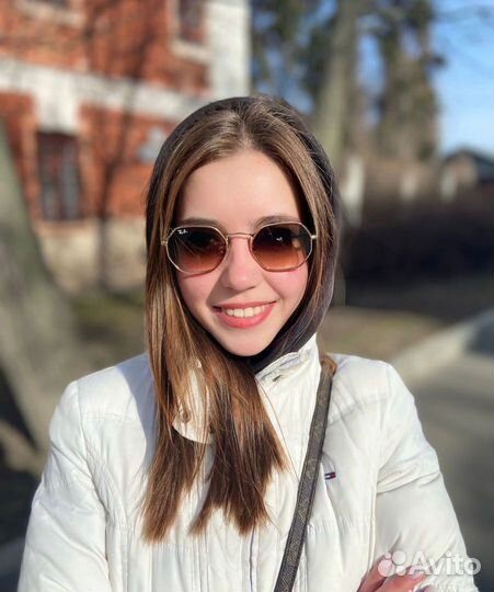 Новые оригинальные очки Ray Ban Octagonal