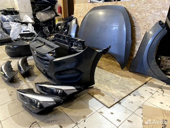 Ноускат передняя часть Hyundai Tucson 3 TL рест