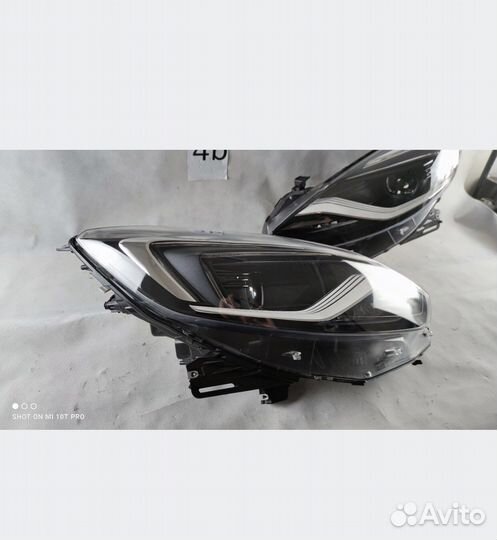 Opel zafira C комплект фар full led