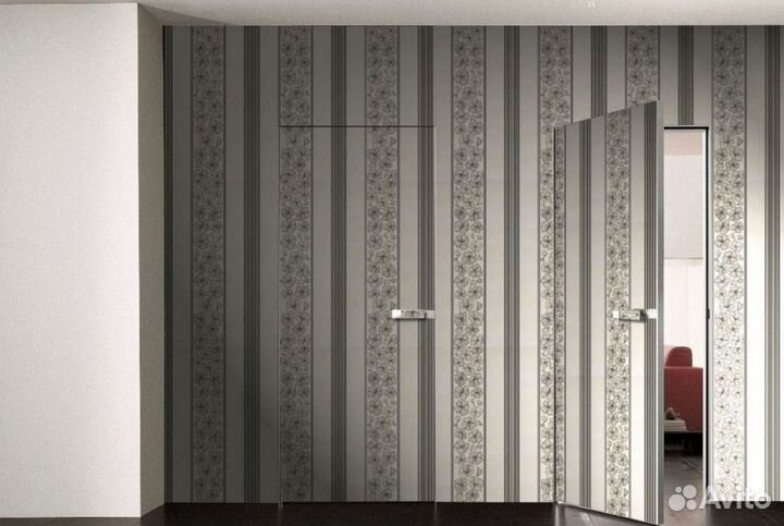 Скрытая межкомнатная дверь под покраску