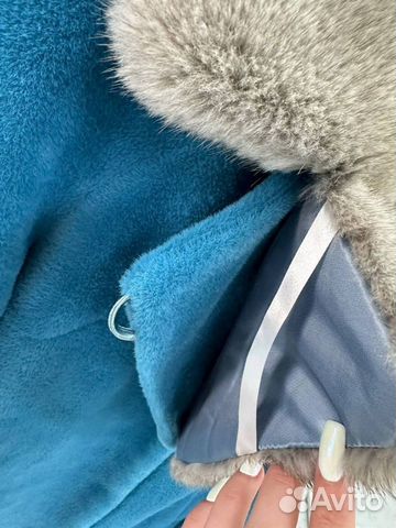 Шикарное пальто из альпаки, воротник норка объявление продам