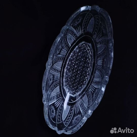 Хрустальный салатник СССР